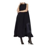 Phuti Collection TASARIM ELBİSE Siyah XS-S