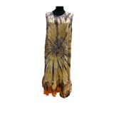 Phuti Collection VİSKON BATİK ELBİSE Çok Renkli Standart