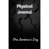 Physical Journal: One Sentence a Day