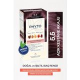 Phyto 5.5 Açık Kestane Akaju Phytocolor Bitkisel Saç Boyası