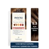 Phyto Color Amonyaksız Kalıcı 5.3 Açık Kestane Dore Doğal İçerikli Bitkisel Saç Boyası