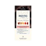 Phyto Color Kit Amonyaksız Kalıcı Doğal İçerikli Bitkisel Saç Boyası | 3 Koyu Kestane