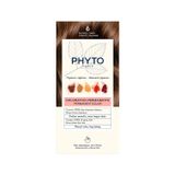 Phyto Color Kit Amonyaksız Kalıcı Doğal İçerikli Bitkisel Saç Boyası | 6 Koyu Kumral