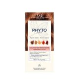Phyto Color Kit Coloration Golden Copper Blonde Saç Boyası 7.43 - Kumral Bakır Dore