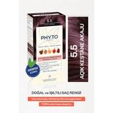Phyto Color Saç Boyası - 5.5 Açık Kestane Akaju - 1