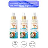 Phyto Flora 3 Adet Yıpranmış Kuru Saçlar Için Kolay Tarama Spreyi & Kırık Uç Onarıcı Saç Bakım Spreyi 120 Ml