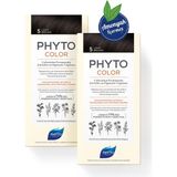 Phyto Phytocolor 5 Açık Kestane Amonyaksız Kalıcı Bitkisel Saç Boyası Ikili Set - 1