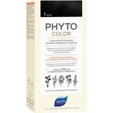 Phyto Phytocolor 50 ml Siyah Renk Amonyaksız Bitkisel Saç Boyası Canlı Renkler Sağlar