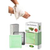 Phytoflora Çam Terebentin Sabunu Ve Banyo Kesesi, Katı Sabunluk