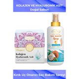 Phytoflora Kolojen Ve Hyaluronik Asitli Sabun Ve Kırık Uç Onarıcı Saç Bakım Spreyi 120 Ml