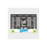 Pi Dekorasyon ŞİRİNE 3D KABARTMALI PLEKSİ MOTOR PLAKALIĞI -1