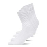 Pi Giyim Fitilli Beyaz Unisex Soket Tenis Çorap 3'Lü Ekonomik Paket