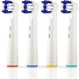 Pi & Go Pi&go Oral B Şarjlı Diş Fırçası Uyumlu Yedek Başlık - Elektrikli Diş Fırçası Yedek Başlığı, 4 Adet