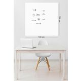 Pi Papers Akıllı Kağıt - 100x100 Cm Beyaz, 1 Alana 1 Hediye, Pratik, Kullanışlı, Yazılıp Silinen Yazı Tahtası
