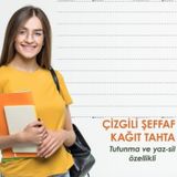Pi Papers Çizgili Şeffaf Yapışkansız Tutunan Not Belge Fotoğraf Tutucu Özellikli, Inovatif Pano Akıllı Kağıt