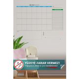 Pi Papers Günlük, Haftalık ve Aylık Planlayıcı Seti Yapışkansız Statik Tutunabilir Akıllı Kağıt Yazı Tahtası
