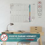 Pi Papers Haftalık Günlük Aylık Planlayıcı, Motivasyon Hedef Planlayıcı, Süresiz Planlayıcı, Akıllı Kağıt