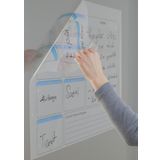 Pi Papers Haftalık Planlayıcı Çizelgesi Elektrostatik Elektriklenme Ile Tutunan Akıllı Kağıt Yazı Tahtası