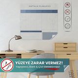 Pi Papers Haftalık Planlayıcı - Not, Kağıt, Fotoğraf Tutucu Özellikli Akıllı Kağıt, Sihirli Inovatif Pano