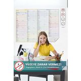 Pi Papers Yks Konuları ve Analiz Tablosu, Sınava Hazırlık Planlayıcı, Statik Tutunan Akıllı Kağıt Yazı Tahtası