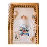 Pia Baby Erkek Bebek Hediyesi İsme Özel 80X80 Cm Çift Kat Penye Bebek Battaniyesi %100 Pamuk Ham Bez Kıyafet Keseli