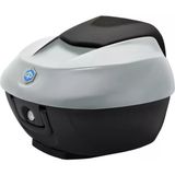 Piaggio Beverly 400 Parlak Gri Top Case-Çanta 36 Lt (Gray G18) / Pıaggıo - Renkli - Standart