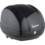 Piaggio Vespa Gts 125-310 Çanta (Yeni Nesil) *parlak Siyah* Top Case 36L / Pıaggıo - Renkli - Standart