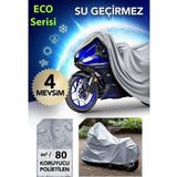Piaggio X7 Evo 300 Uyumlu Motorsiklet Brandası A+ Kalite - Gri - Standart