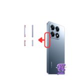 Piaks Xiaomi Mi 14T Açma Kapama Ve Yan Ses Tuşu Plastik Düğme 2406APNFAG Uyumlu - Mavi