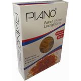 Piano Ambalaj Paket Para Lastiği 50 gr 1 Paket Brons Ambalaj Lastigi %100 Kauçuk 1 Paket - Sarı - Standart