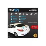 Piano Black Bagaj Üstü Spoiler Hyundai Accent Blue 2011-2018 İle Uyumlu
