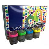 Piano Kalemtıraş Kare Neon (24 Lü Paket) Ckt-278