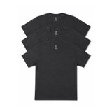 Piano Luce 3’lü Erkek T-Shirt %50 Pamuk %50 Polyester Basic Fit Yumuşak Kumaş Günlük & Spor Kullanım