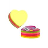 Piano Yapışkanlı Kalp Postit 73x70