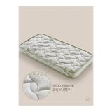PİAR HOME 10 Cm Aloevera 40x80 Bebek ve Çocuk Yatak Park Yatak Beşik Yatak Anne Yanı Ortopedik Yatak