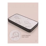 PİAR HOME 10 Cm ArmürlüBamboo 80x130 Bebek ve Çocuk Yatak,Park Yatak,Beşik Yatak,Anne Yanı Ortopedik Yatak