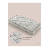 PİAR HOME 10 Cm Bamboo 90X130 Bebek ve Çocuk Yatak Park Yatak Beşik Yatak Anne Yanı Ortopedik Yatak