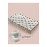 PİAR HOME 10 Cm Golden 80x130 Bebek ve Çocuk Yatak Park Yatak Beşik Yatak Anne Yanı Ortopedik Yatak
