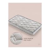 PİAR HOME 10 Cm Silver 60x110 Bebek ve Çocuk Yatak Park Yatak Beşik Yatak Anne Yanı Ortopedik Yatak