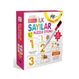 Piar Kids Ilk Sayılar Eşleştirme-İlişkilendirme Ve Puzzle Oyunu / 3-7 Yaş /