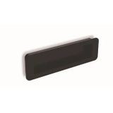 PIAZZA Gömme Kulp Mat Siyah 160mm