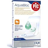 Pic Solution Aquabloc Steril Film Pedli Yara Örtüsü 15 cmx10 cm 5'Li Su Geçirmez