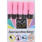 Picador 10 Adet Pembe Fosforlu Kalem