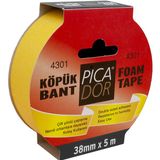 Picador 38 mm x 5 m 4301Çift Taraflı Bant Köpük Rulo Askılı
