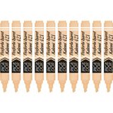 Picador 421 Pastel Turuncu 10'lu Fosforlu Kalem