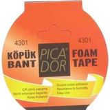 Picador 4301 5 m 19 mm Çift Taraflı Köpük Bant