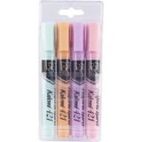 Picador Pastel Highlighter Fosforlu Kalem Karışık Renk 421 (4 Lü Paket) - Yok - Çoklu