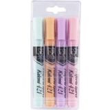 Picador Pastel Highlighter Fosforlu Kalem Karışık Renk 421 (4 Lü Paket)