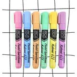 Picador Pastel Renk Fosforlu Işaretleme Kalemi 6'lı Set - 1 Adet - Renkli