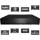 PICAM 1 Kameralı Kare 1 Dış Kamera Set 250 GB HDD Full HD Gece Görüşlü Güvenlik Kamerası Sistemi